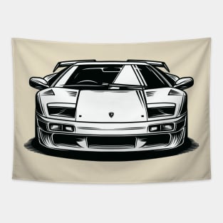 Lamborghini Diablo Tapestry