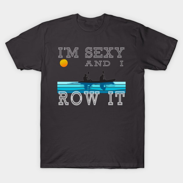 Academic Rowing - Kayaking - Sport Rowing V-Neck T-Shirt