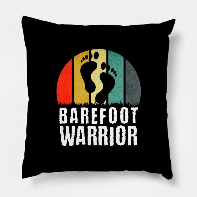 Barefoot Warrior Pillow by LexieLou