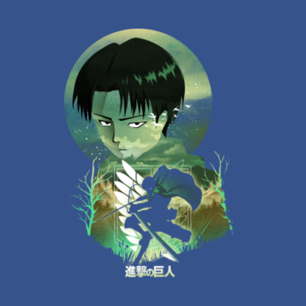 Disover Levi Sunset - Attack On Titan Anime - T-Shirt