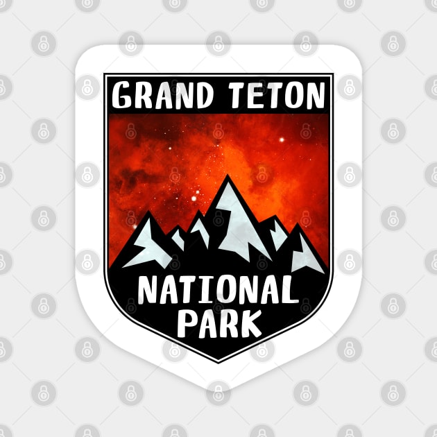 GRAND TETON NATIONAL PARK WYOMING TETONS Magnet by TravelTime