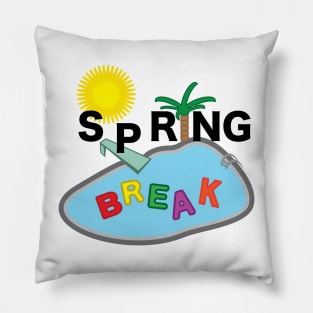 Spring Break Pillow