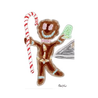 Gingerbread Man, Fresh Out of the Pan! T-Shirt