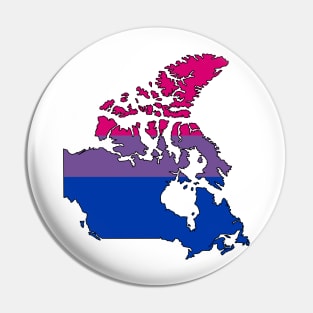 Canada Bi Pride! Pin