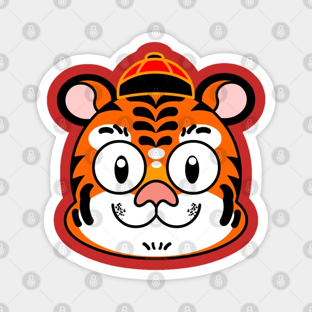 CNY: YEAR OF THE TIGER (BOY) Magnet by cholesterolmind