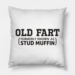 Old fart stud muffin Pillow