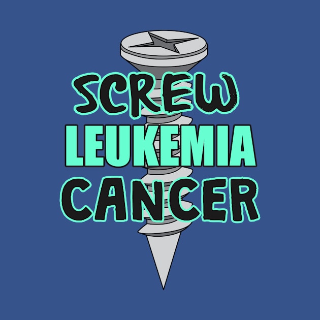 Leukemia and Cancer Sucks Gifts for Cancer Survivors Awareness by TheOptimizedCreative