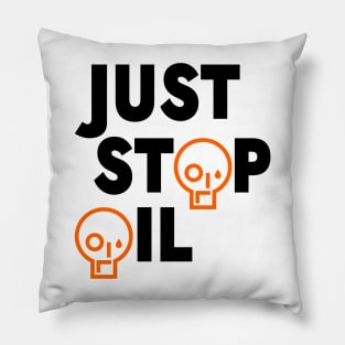 Just Stop Oil Pillow