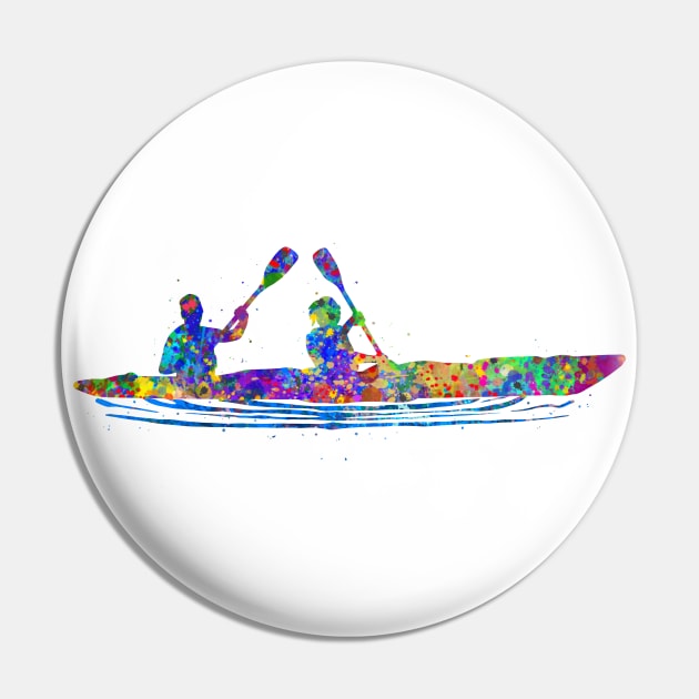 Kayak Pin by Yahya Art