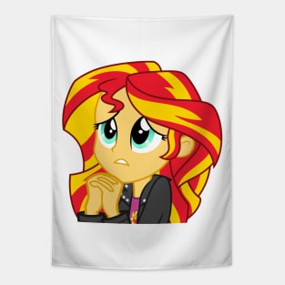 Pleading Sunset Shimmer 2 Tapestry