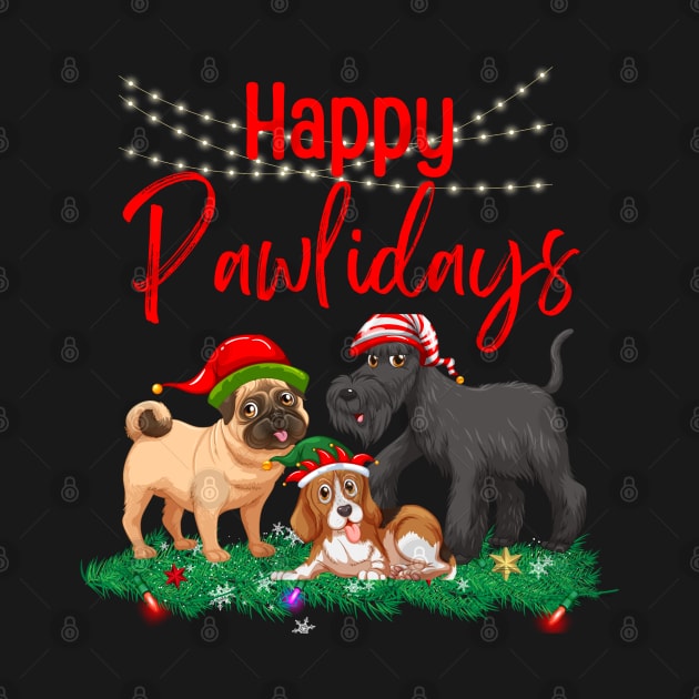 Happy Pawlidays by Dizzy Lizzy Dreamin