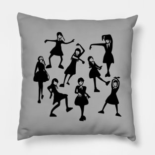 Wednesday's Dance Moves Pillow