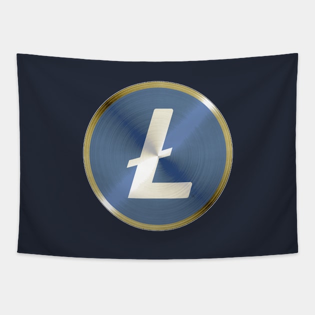 Litecoin Logo Tapestry by  EnergyProjections