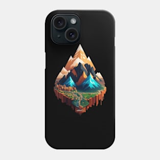 Mountains Meet the Metro Phone Case