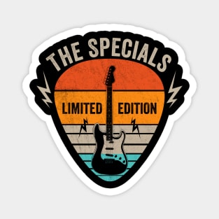 Vintage Specials Name Guitar Pick Limited Edition Birthday Magnet