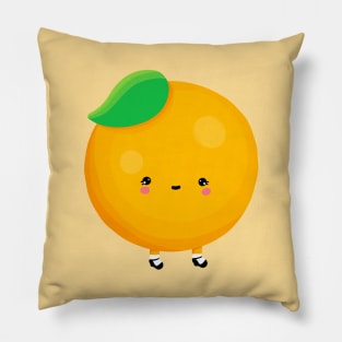 Pretty Orange Pillow