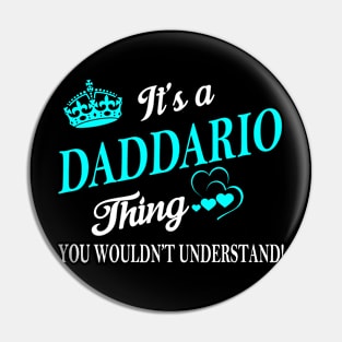 DADDARIO Pin