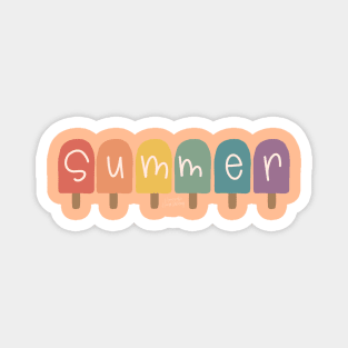 Popsicle Summer Magnet