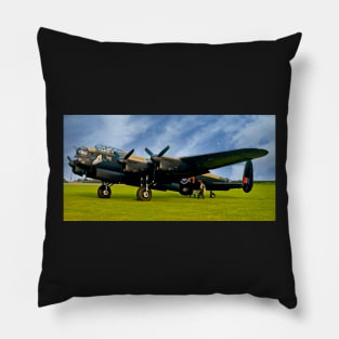 Avro Lancaster Bomber RAF WW2 Aircraft Pillow