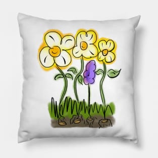 Life Is Like A Garden Pillow