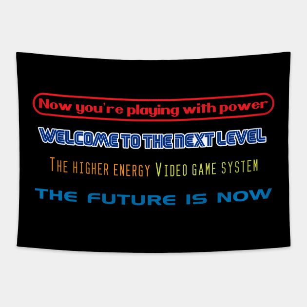 16-Bit Slogans Tapestry by CCDesign