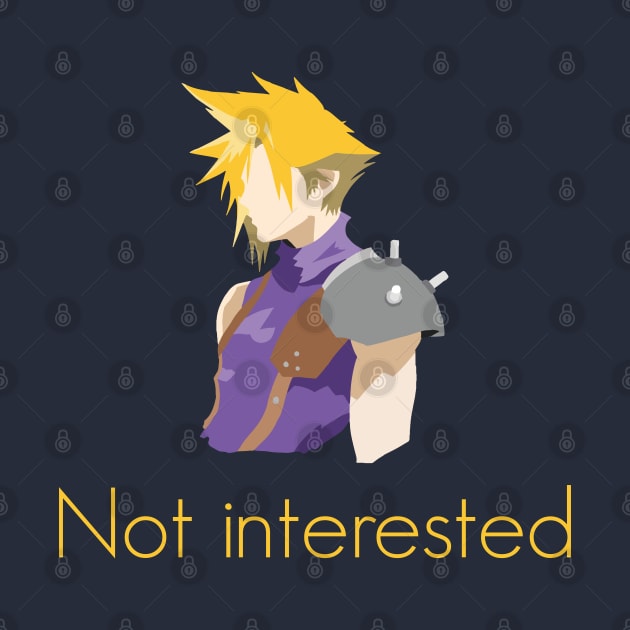 Iconic Cloud Strife Quote Final Fantasy 7 by Kidrock96