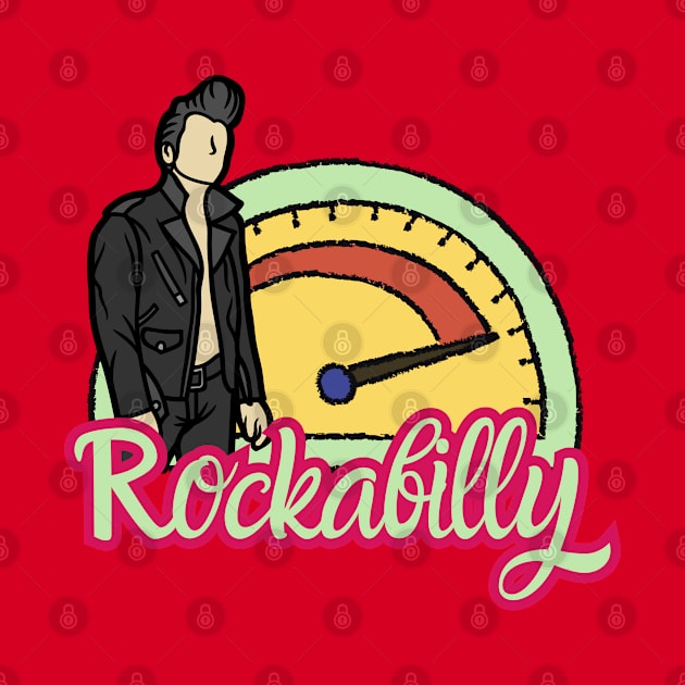 Rockabilly Greaser and Tachometer by DAZu