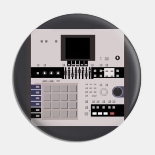 Iconic Beat Machine Series #42 (No Text) Pin