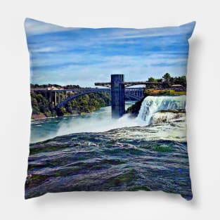 Niagara Falls NY - Prospect Point Observation Tower Pillow