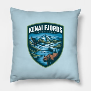 Adorable Kenai Fjords National Park Pillow