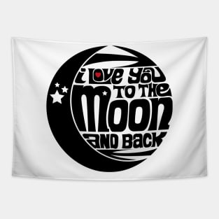 Love You to the Moon and Back Tapestry