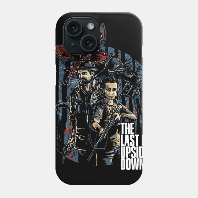 the last of upside down Phone Case by art of gaci