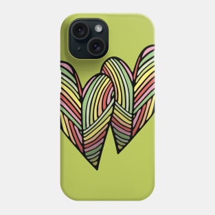 Two Hearts Phone Case