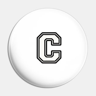 Varsity Liter C Pin