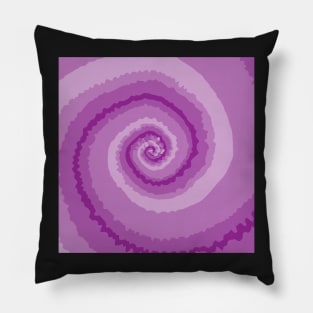 tie dye - soft purple Pillow