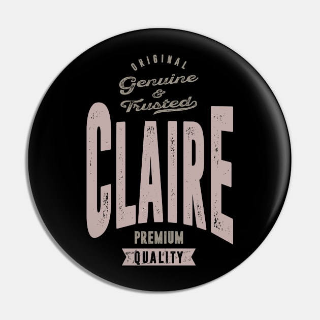 Is Your Name, Claire ? This shirt is for you! Pin by C_ceconello