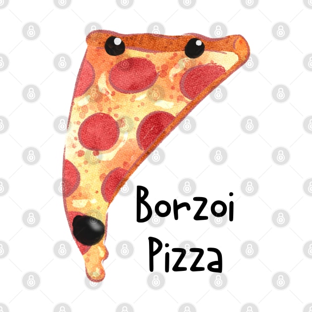 borzoi pizza by Moonwing