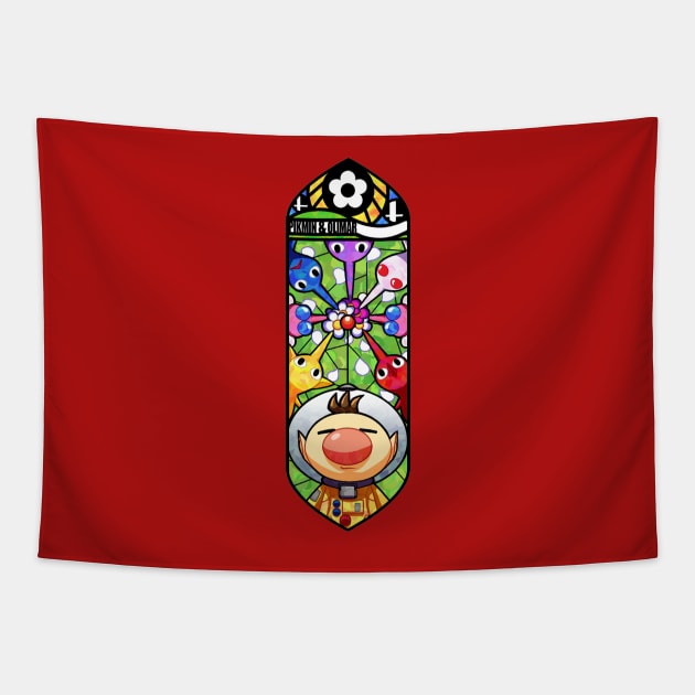 Pikmin Olimar Tapestry by QuasQuas