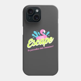 Escape to paradise this summer Phone Case