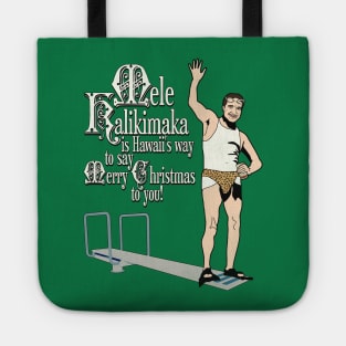 Mele Kalikimaka Cousin Eddie Diving Board Tote