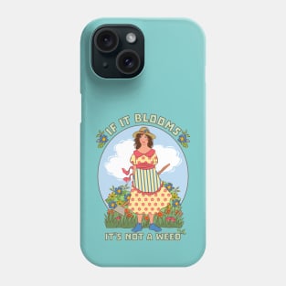 Flower Garden Country Woman Phone Case