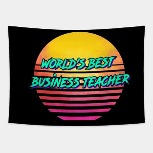 Funny Business Teacher Gift Tapestry