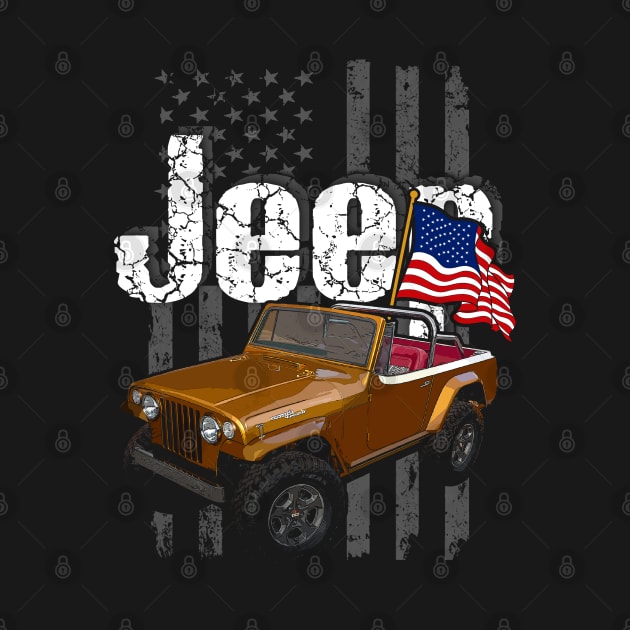 Jeep Jeepster Jeepcar JEEP Flag by alex77alves