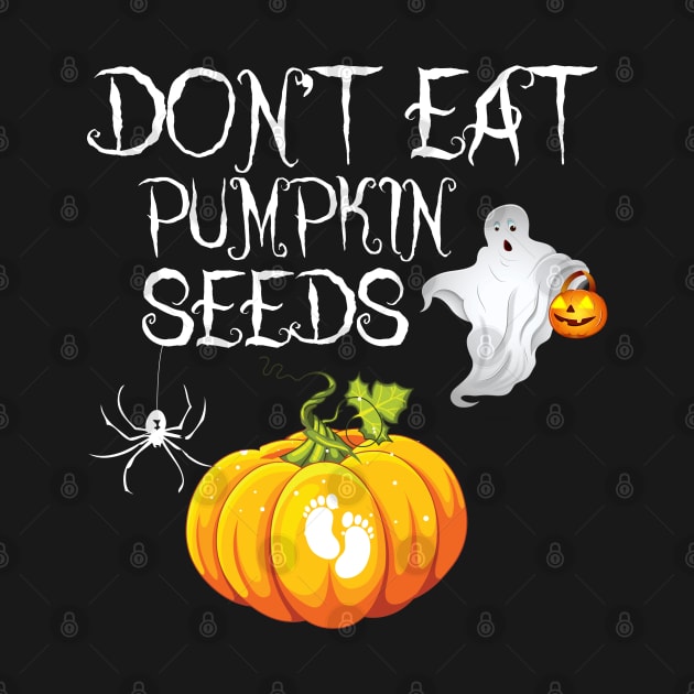 Dont Eat Pumpkin Seeds Maternity Shirt, Pumpkin Maternity Shirt, Funny Maternity Shirts, Halloween Maternity Shirt, Pregnancy Announcement by irenelopezz