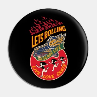 roller skate Pin