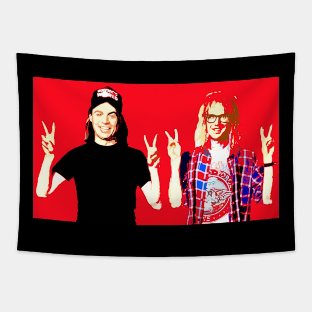 mike myers dana carvey Tapestry by oryan80