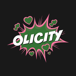 Olicity - Pink & Green Action Bubble T-Shirt