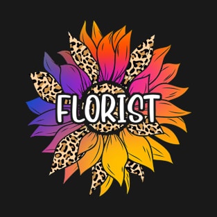 Florist Sunflower T-Shirt