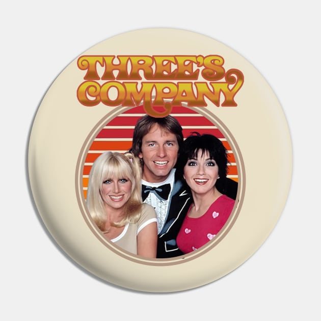 Threes company Pin by VILLAPODCAST