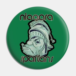 Niagara Spartans Football Pin